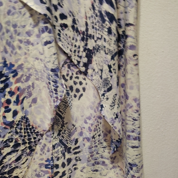 G by Giuliana Purple and Gray Asymmetrical Sundress - Picture 4 of 9